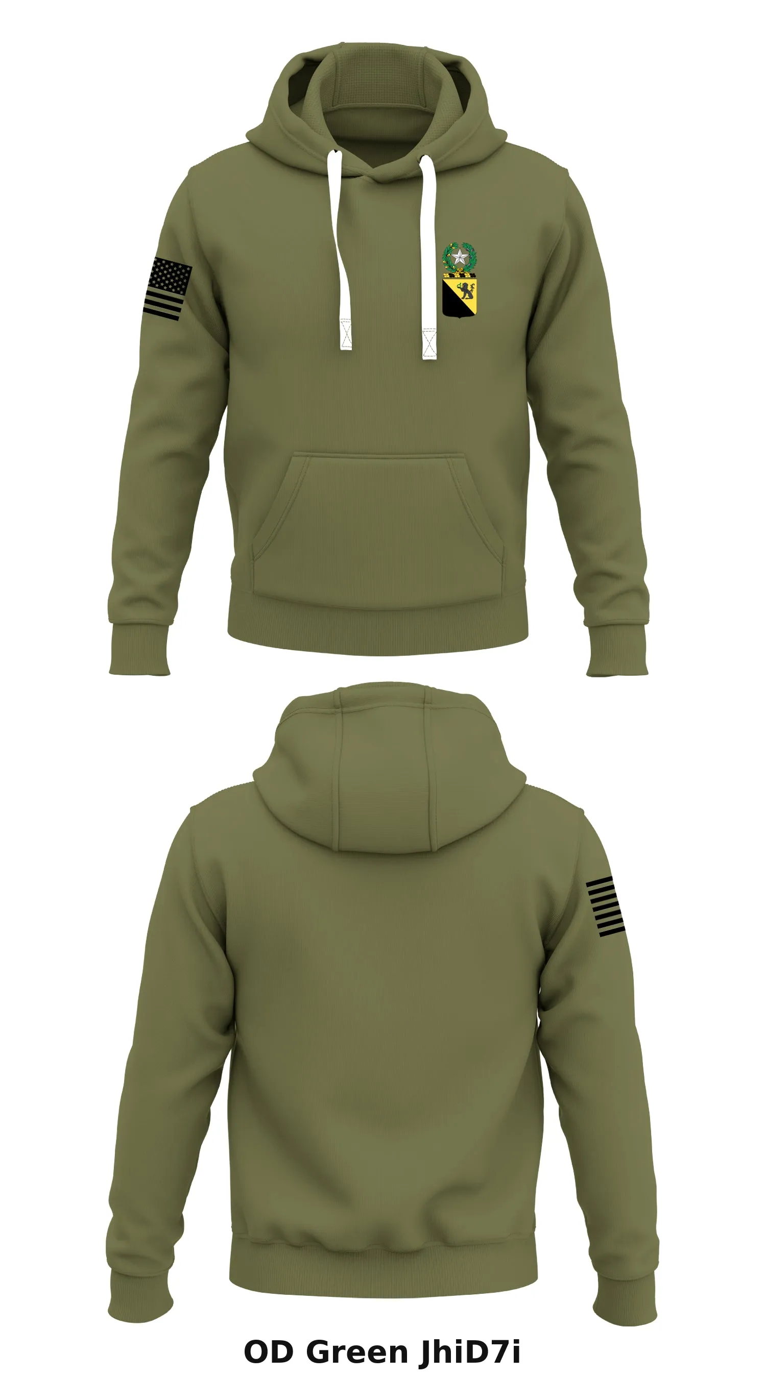 1-124 Cav Store 1  Core Men's Hooded Performance Sweatshirt - JhiD7i