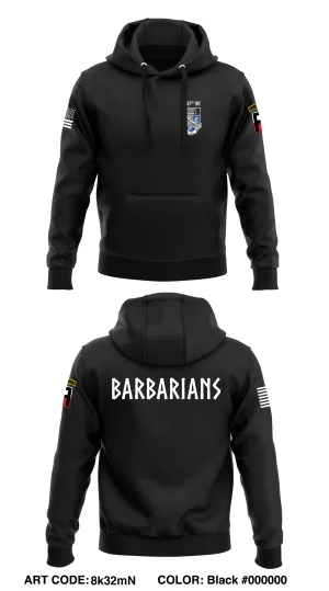 1-37 Infantry  Core Men's Hooded Performance Sweatshirt - 8k32mN