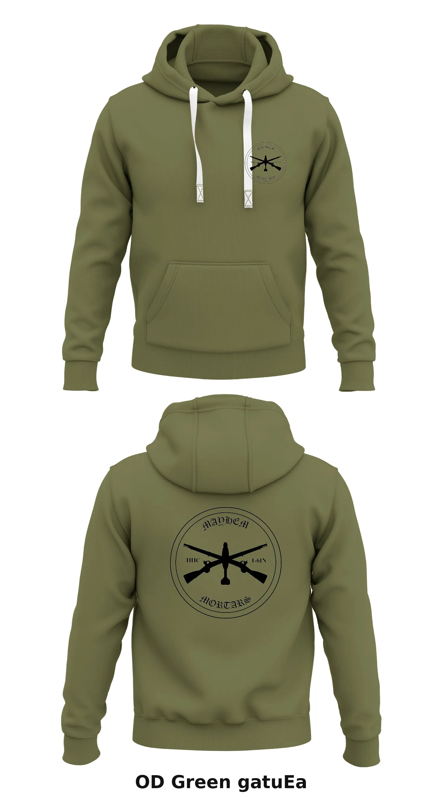 1-6IN Mortars Store 1  Core Men's Hooded Performance Sweatshirt - gatuEa