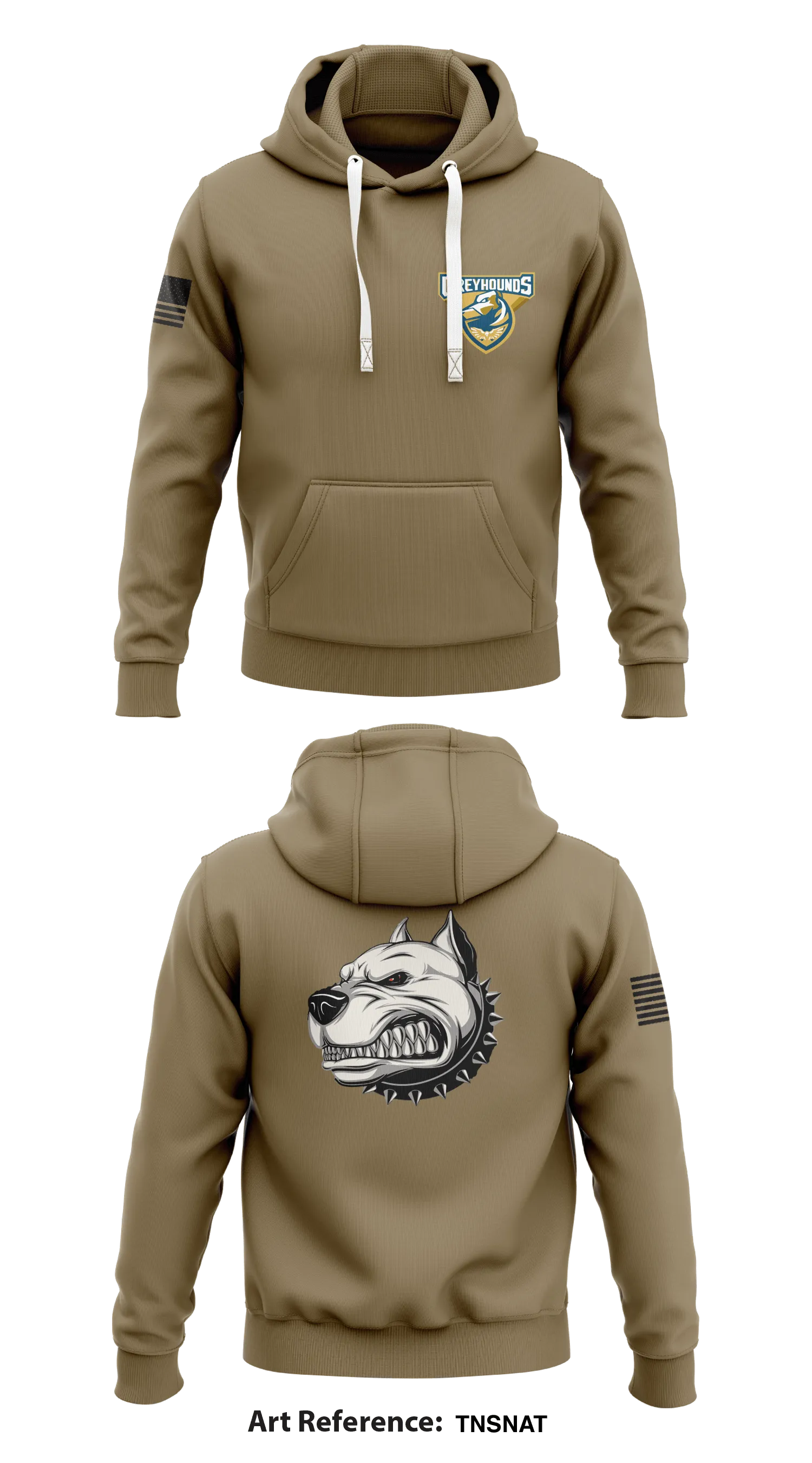 115th quarter master ffc Store 1  Core Men's Hooded Performance Sweatshirt - TNsNat