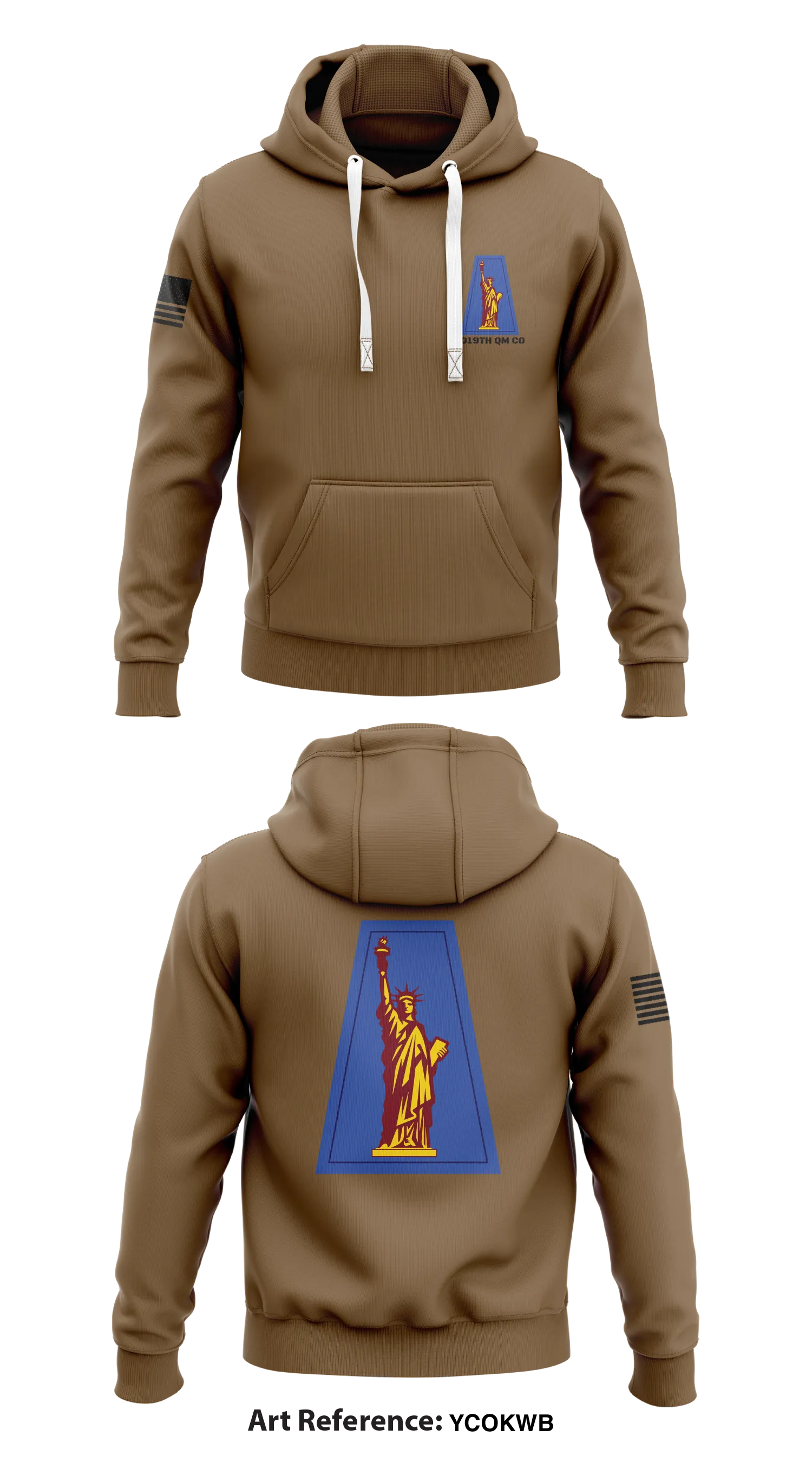 119th QM CO Store 1  Core Men's Hooded Performance Sweatshirt - YCokWb