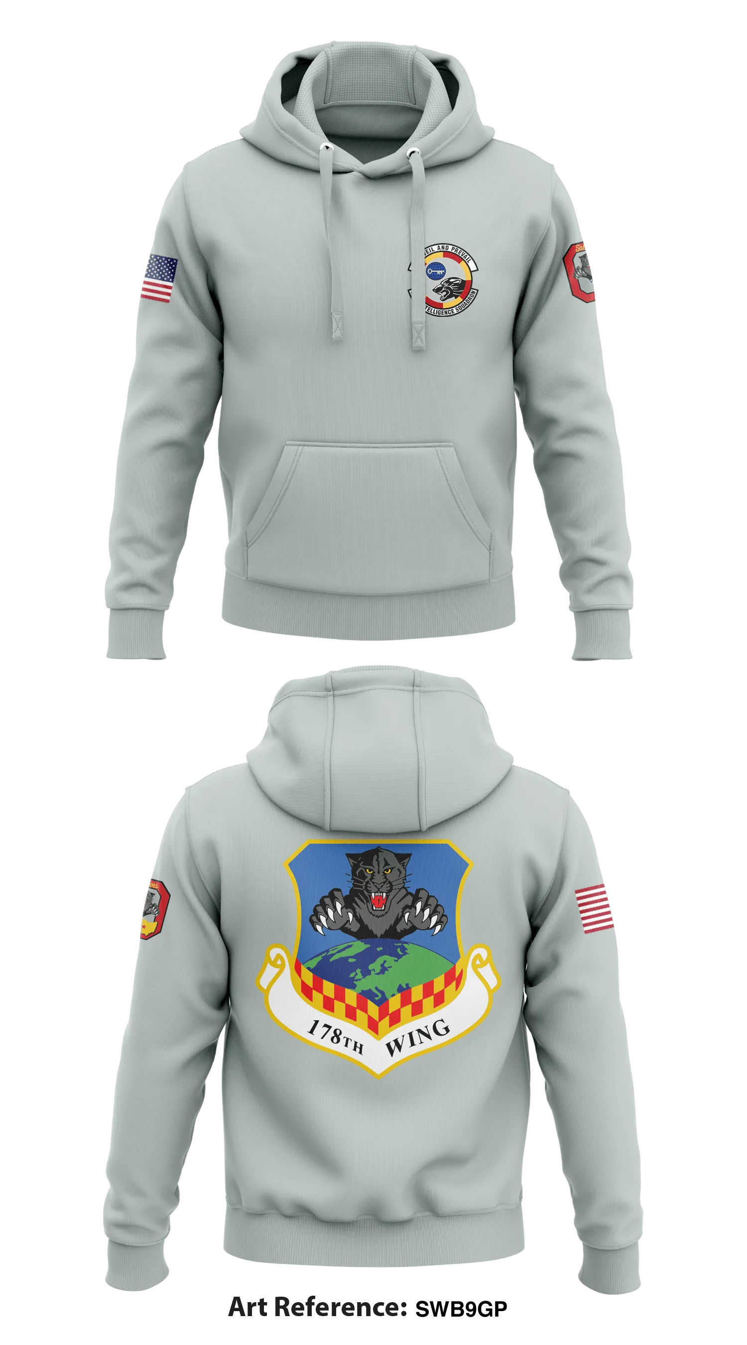 127TH INTELLIGENCE SQUADRON STORE 1  Core Men's Hooded Performance Sweatshirt - sWb9Gp