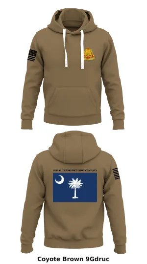 151st Transportation Company Store 1  Core Men's Hooded Performance Sweatshirt - 9Gdruc