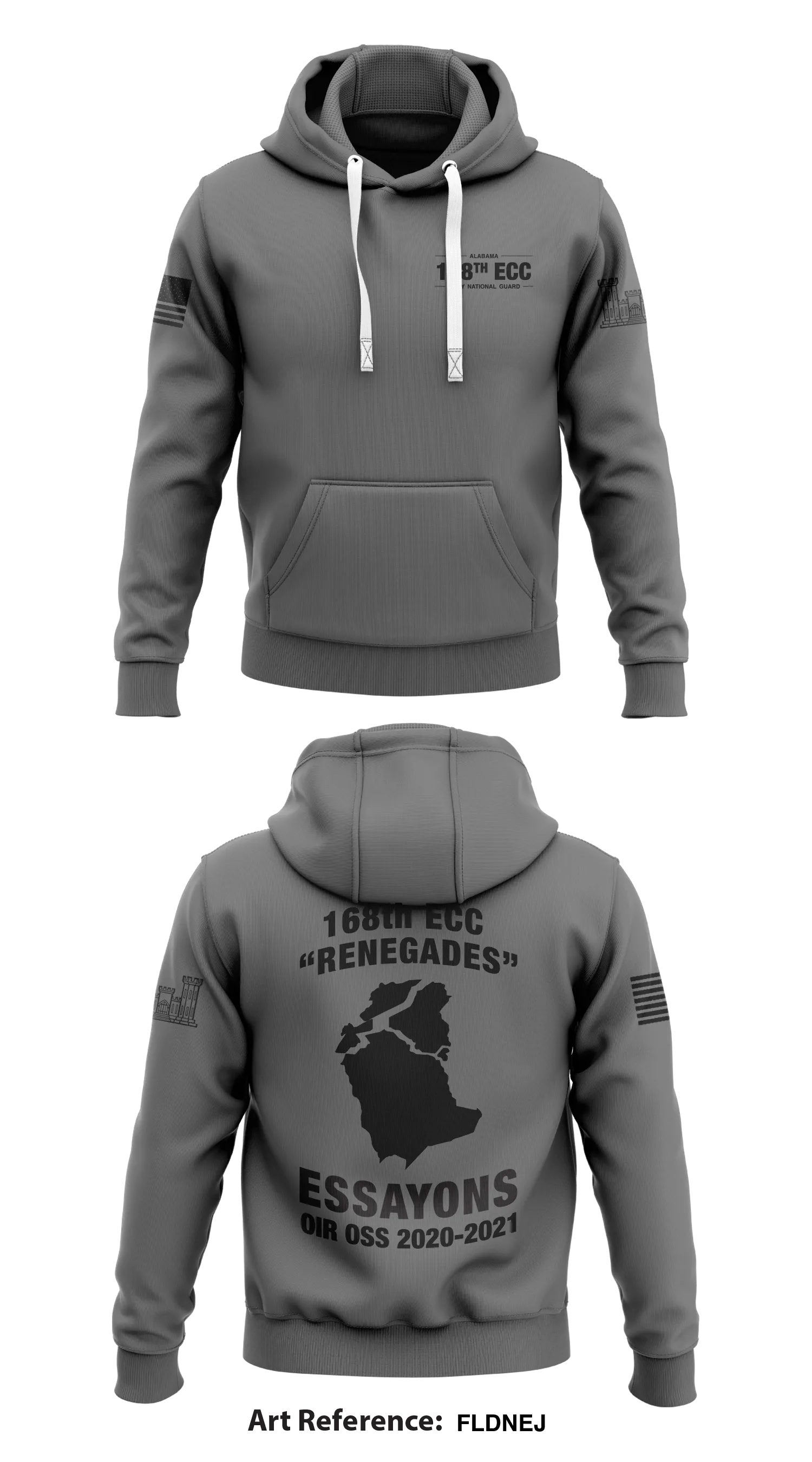 168TH EN CO Store 1  Core Men's Hooded Performance Sweatshirt - FLDnEJ