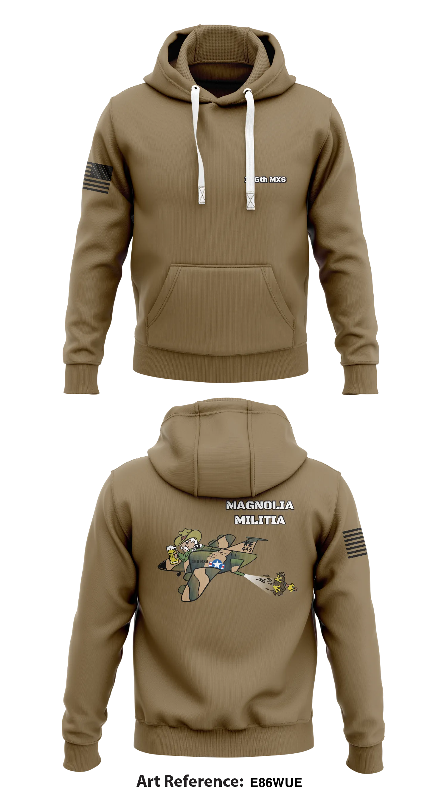 186th MXS Store 1  Core Men's Hooded Performance Sweatshirt - e86WuE