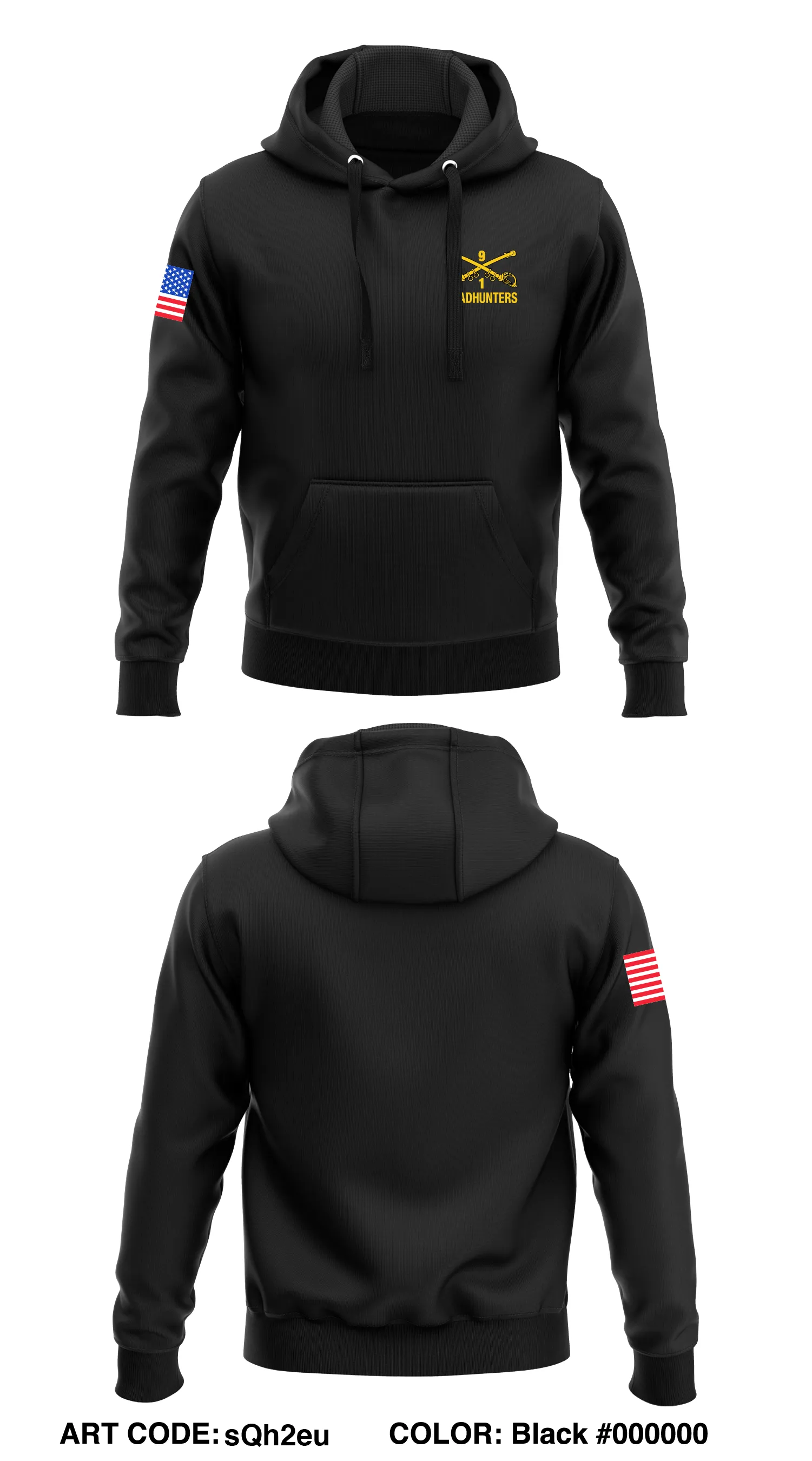 1st Battalion, 9th Cavalry Regiment Store 1  Core Men's Hooded Performance Sweatshirt - sQh2eu