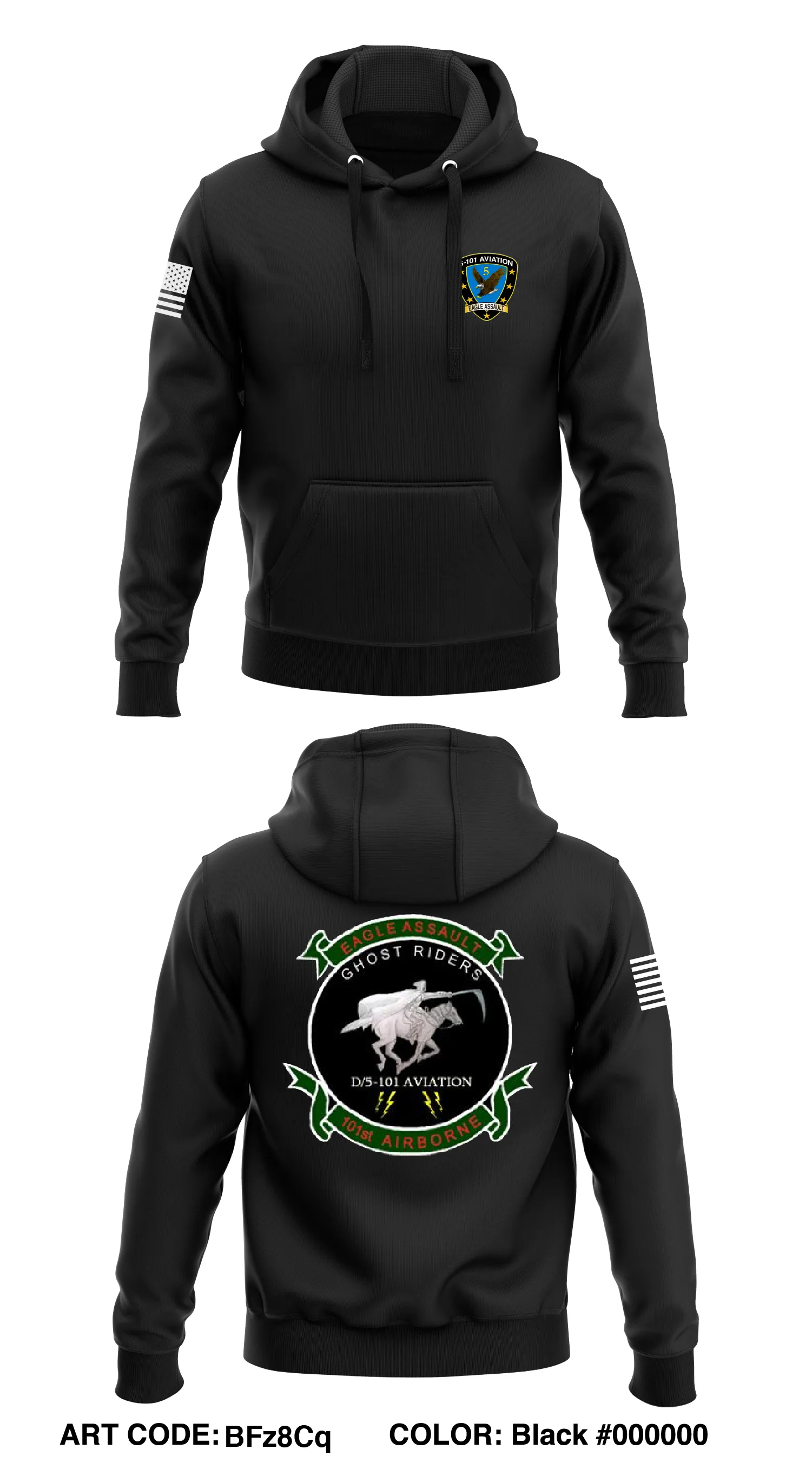 1st Combat Aviation Brigade, Archangels, HHC Store 1  Core Men's Hooded Performance Sweatshirt - BFz8Cq
