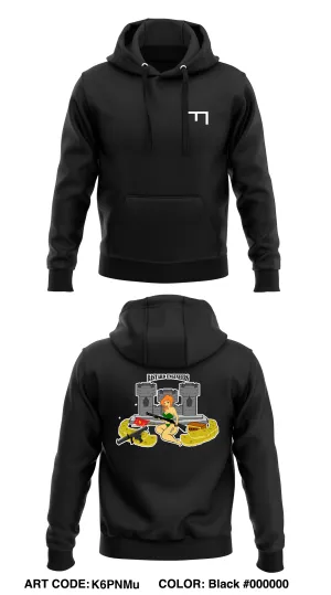 1st Combat Engineer Battalion Store 1  Core Men's Hooded Performance Sweatshirt - K6PNMu