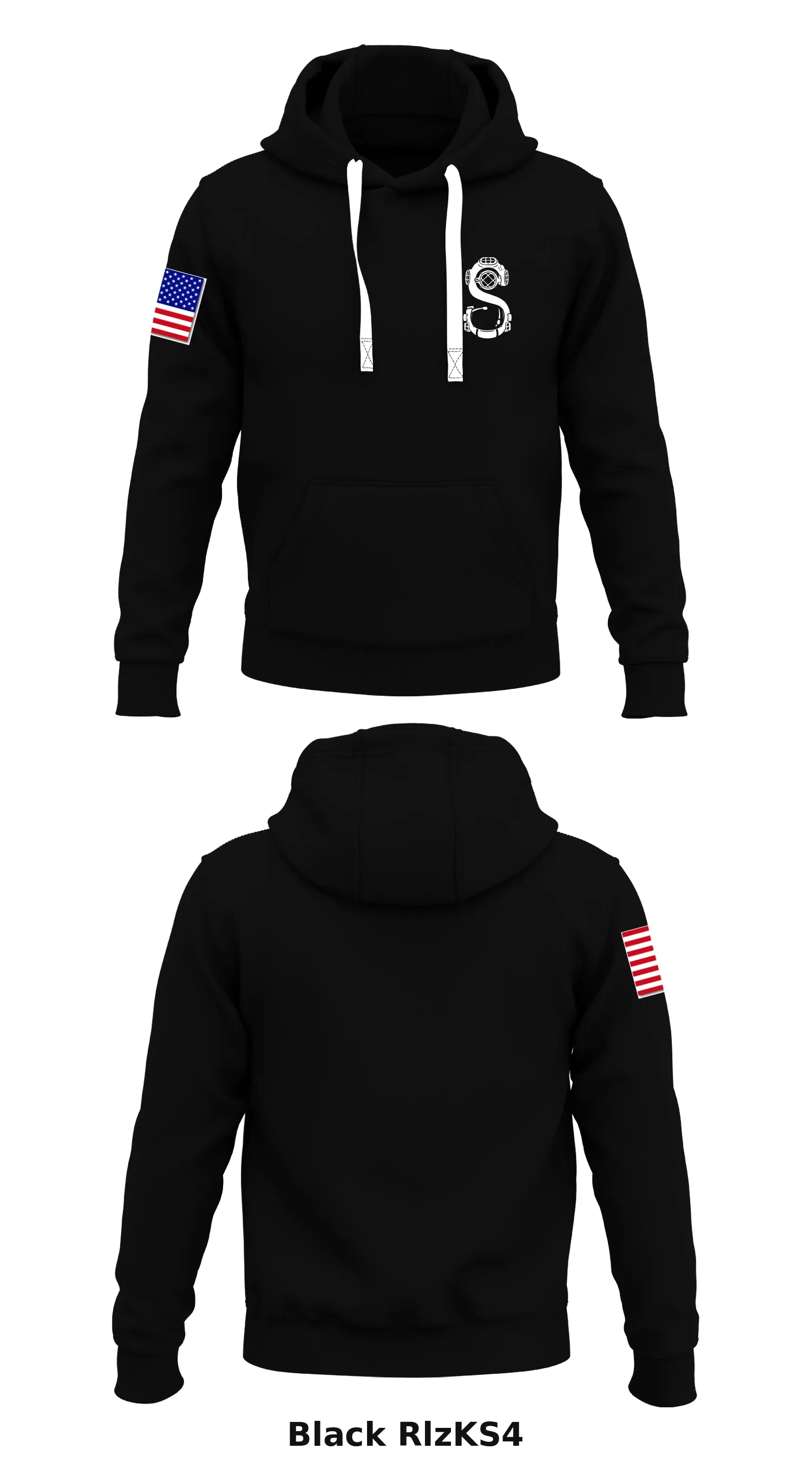 1st Space BN Store 1  Core Men's Hooded Performance Sweatshirt - RlzKS4