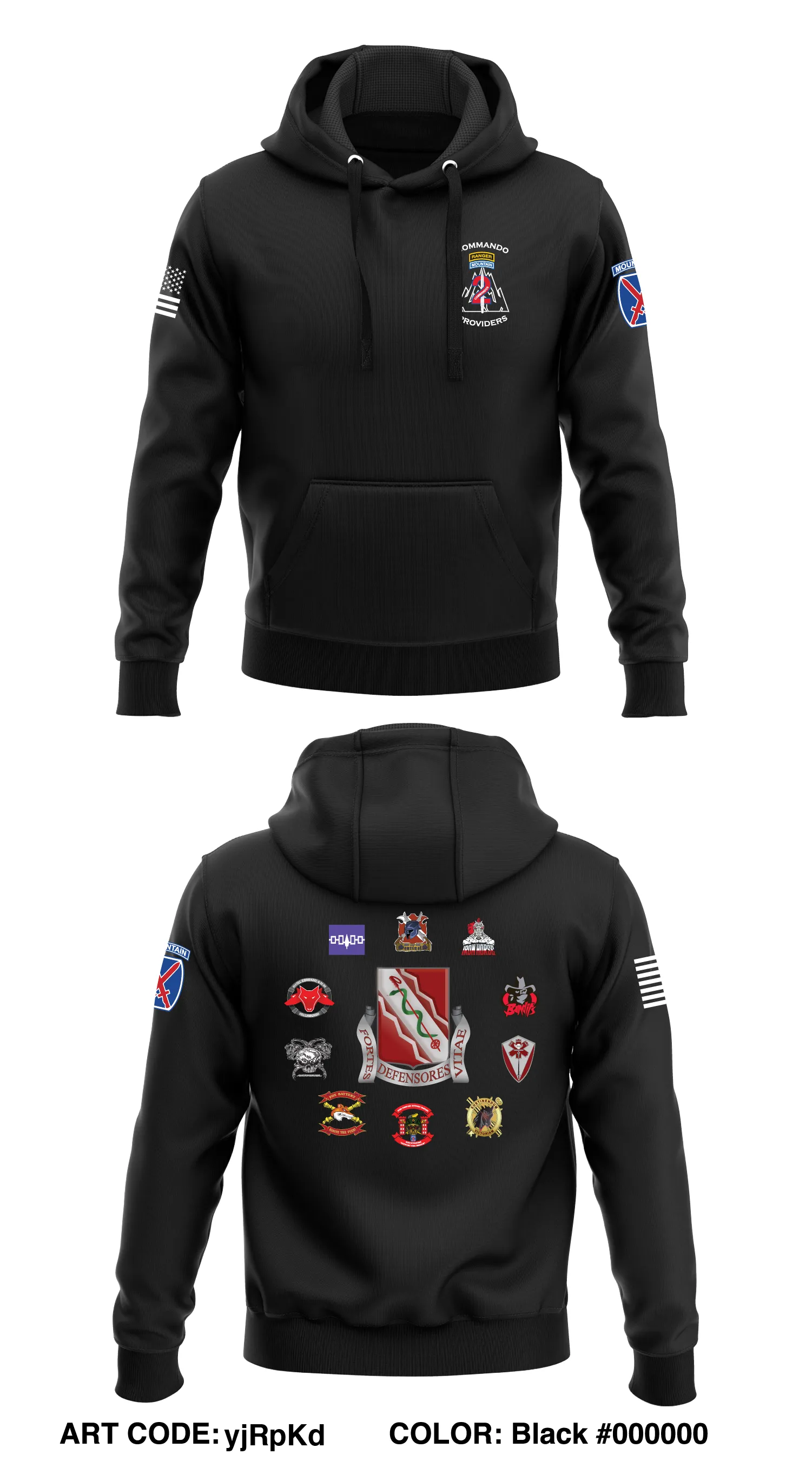 21th Brigade Support Battalion Store 1  Core Men's Hooded Performance Sweatshirt - yjRpKd