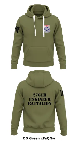 276th engineer battalion  Store 1  Core Men's Hooded Performance Sweatshirt - xFsQNw