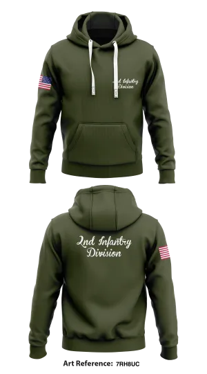 2nd infantry division Store 1  Core Men's Hooded Performance Sweatshirt - 7RH8Uc