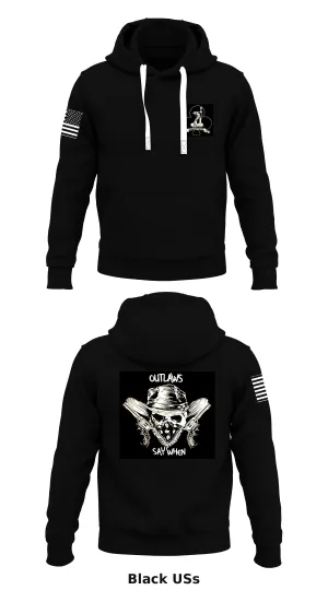 2nd Platoon, C Co, 1-327IN Store 1  Core Men's Hooded Performance Sweatshirt - USs