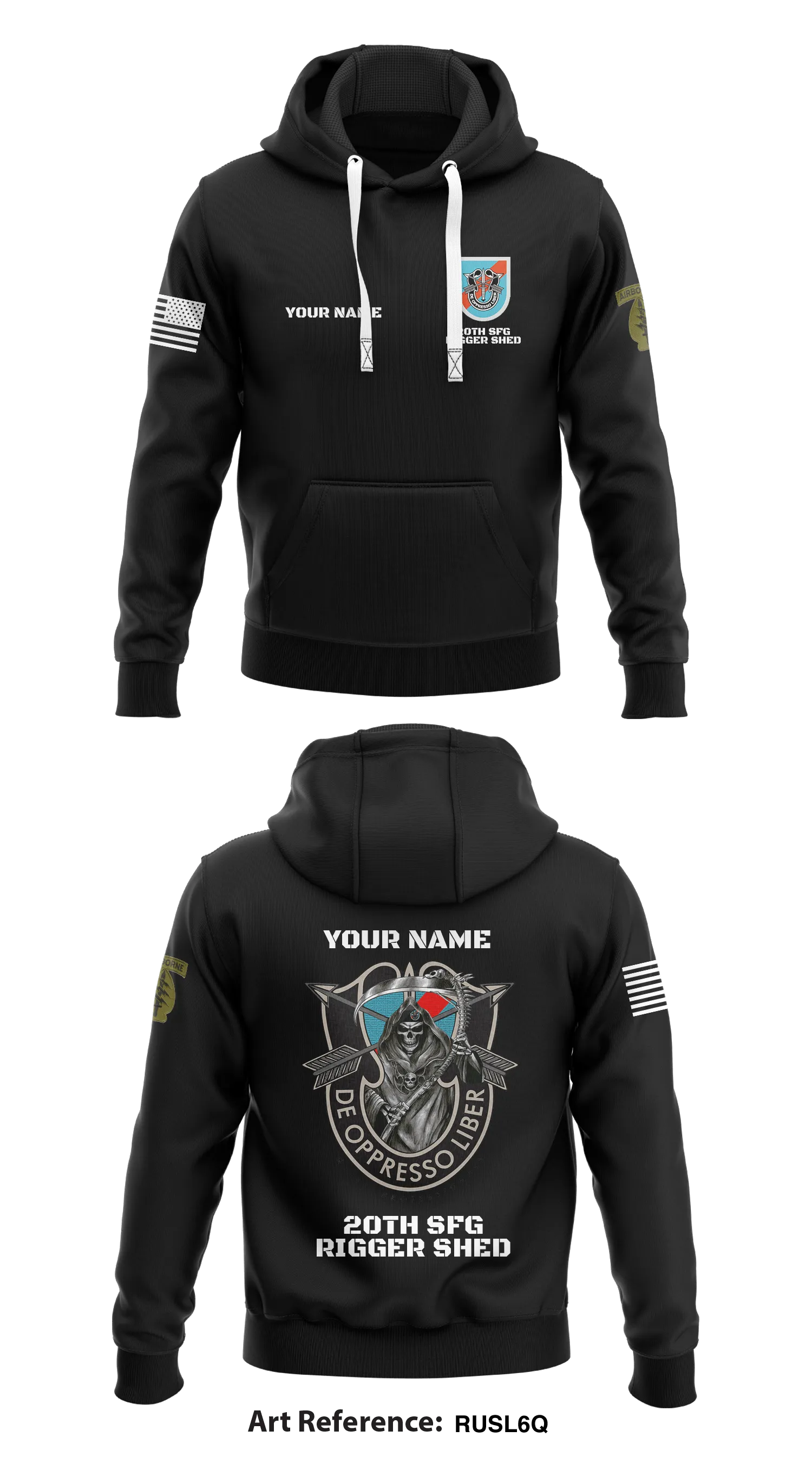 2th SFG DET 1 Rigger  Store 1  Core Men's Hooded Performance Sweatshirt - RUsL6q