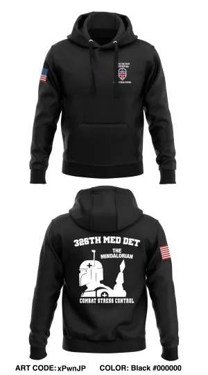 326th COSC FORWARD Store 1  Core Men's Hooded Performance Sweatshirt - NjRq9A