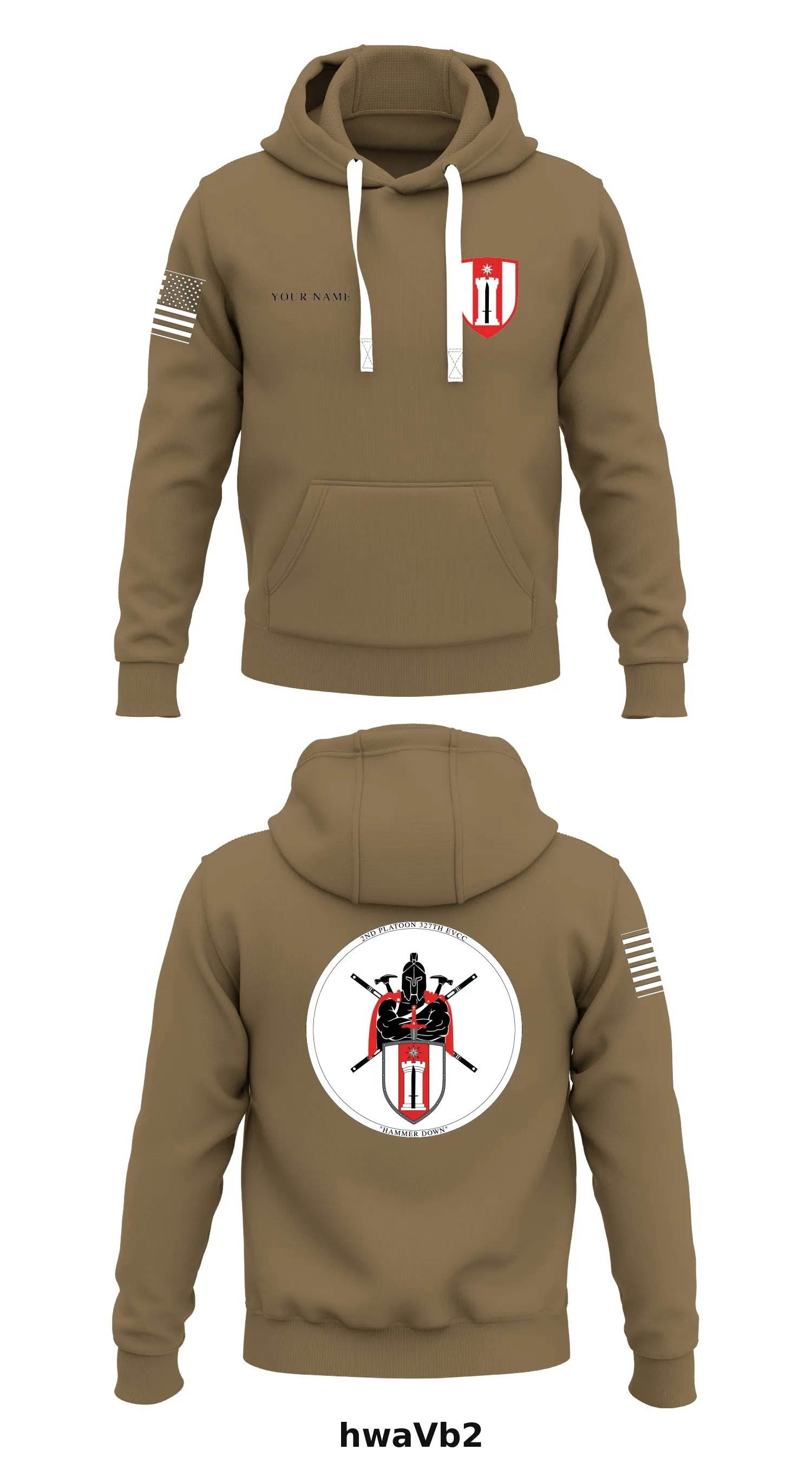 327th EVCC Store 1  Core Men's Hooded Performance Sweatshirt - hwaVb2