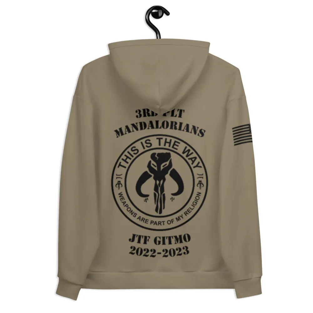 3rd PLT  Core Men's Hooded Performance Sweatshirt - 9t6Buk