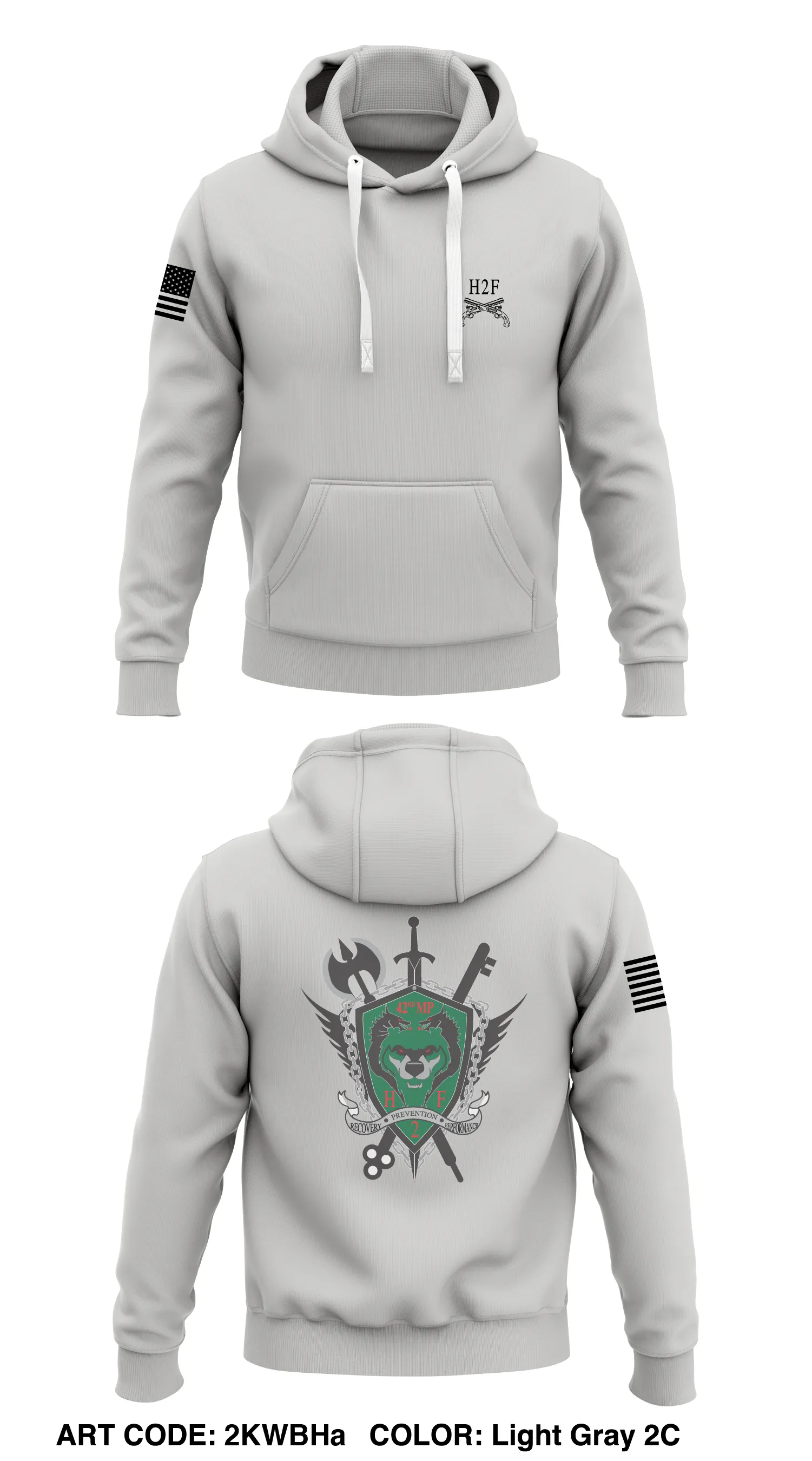 42ND MP  Store 1  Core Men's Hooded Performance Sweatshirt - 2KWBHa