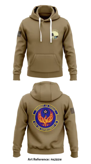 443D Air Expeditionary Sq Store 1  Core Men's Hooded Performance Sweatshirt - PazeEw