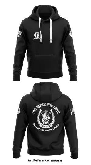 74th Forward Support Company Store 1 Core Men's Hooded Performance Sweatshirt - tswaFM