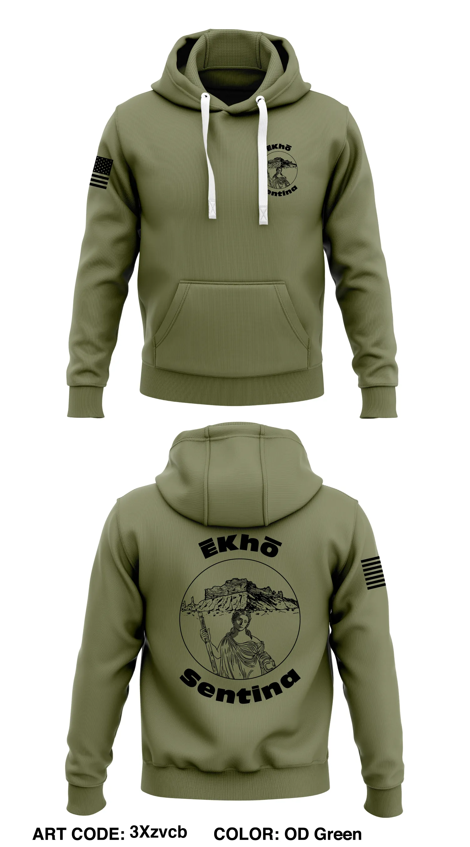 75th Sentinels  Store 1  Core Men's Hooded Performance Sweatshirt - 3Xzvcb
