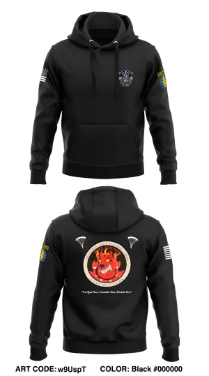7th SFG(A) - GSB - HHC Store 1 Core Men's Hooded Performance Sweatshirt - w9UspT