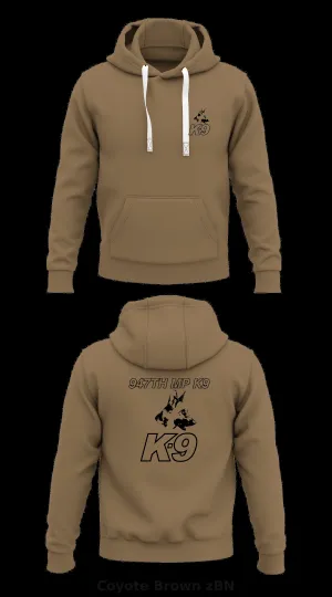 947th MP K9 Store 2  Core Men's Hooded Performance Sweatshirt - zBN