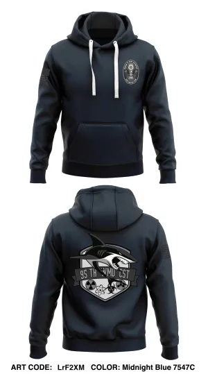 95th WMD CST Store 1  Core Men's Hooded Performance Sweatshirt - LrF2XM