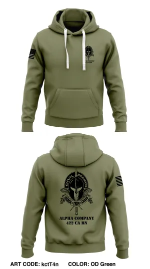 A Co, 422 CA BN Store 1  Core Men's Hooded Performance Sweatshirt - kctT4n