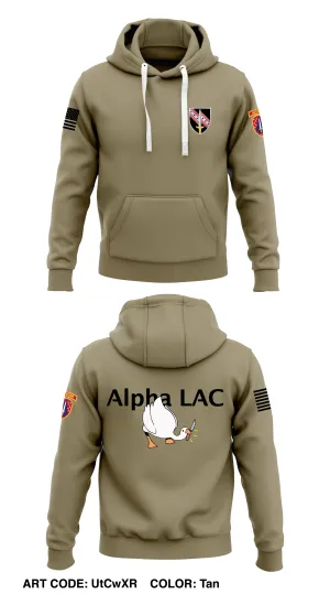 A Co, 6th BN, 54th SFAB Store 1  Core Men's Hooded Performance Sweatshirt - UtCwXR