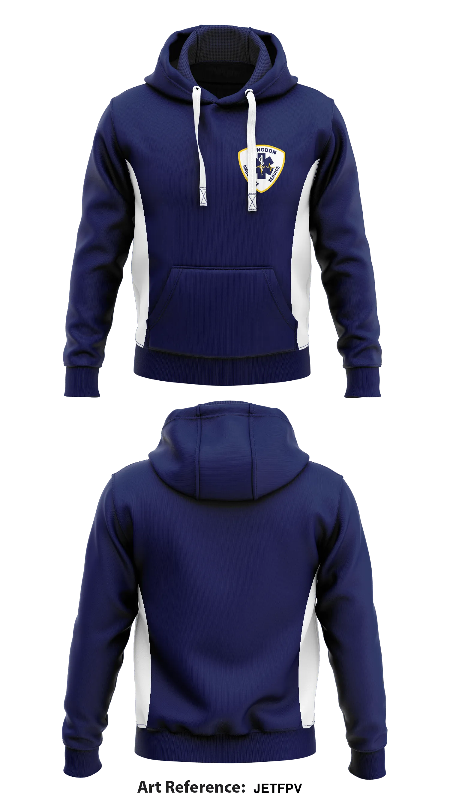 Abingdon Ambulance Service Store 1  Core Men's Hooded Performance Sweatshirt - JeTFpv