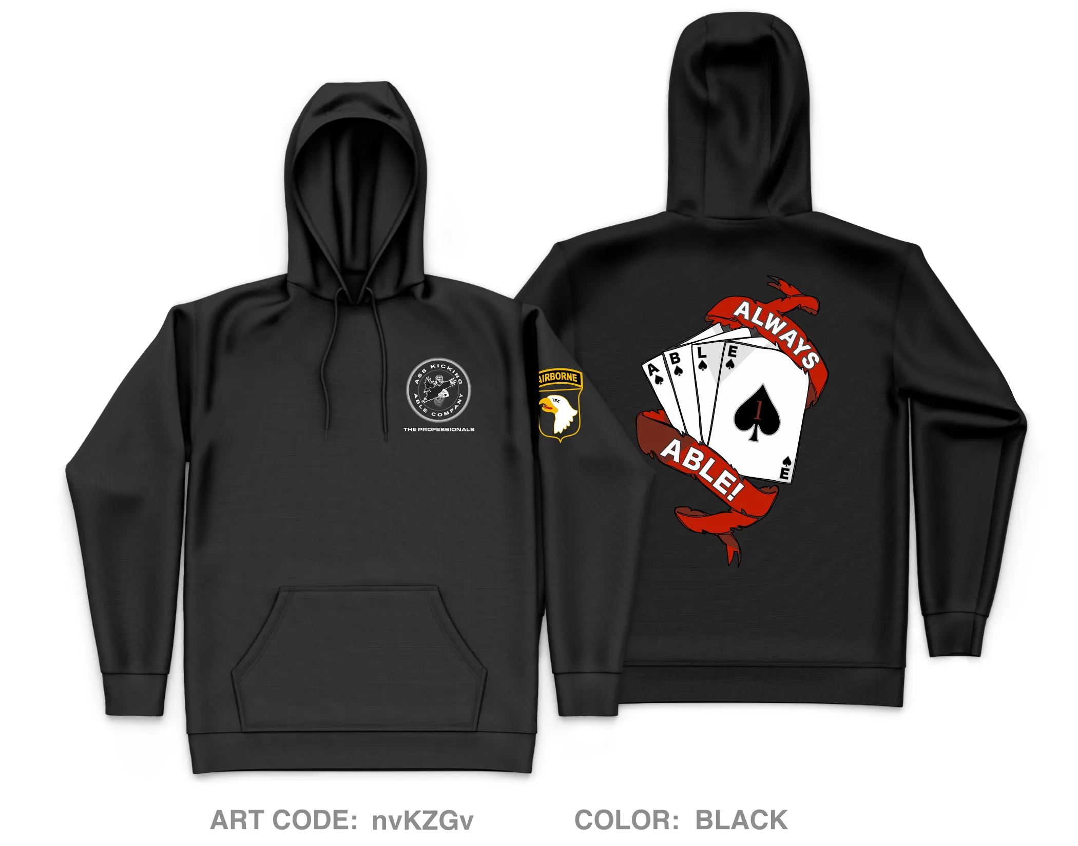 Able CO 1-506 IN Core Men's Hooded Performance Sweatshirt - nvKZGv