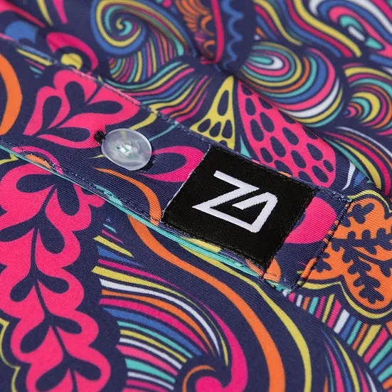 Abstract Floral Polo