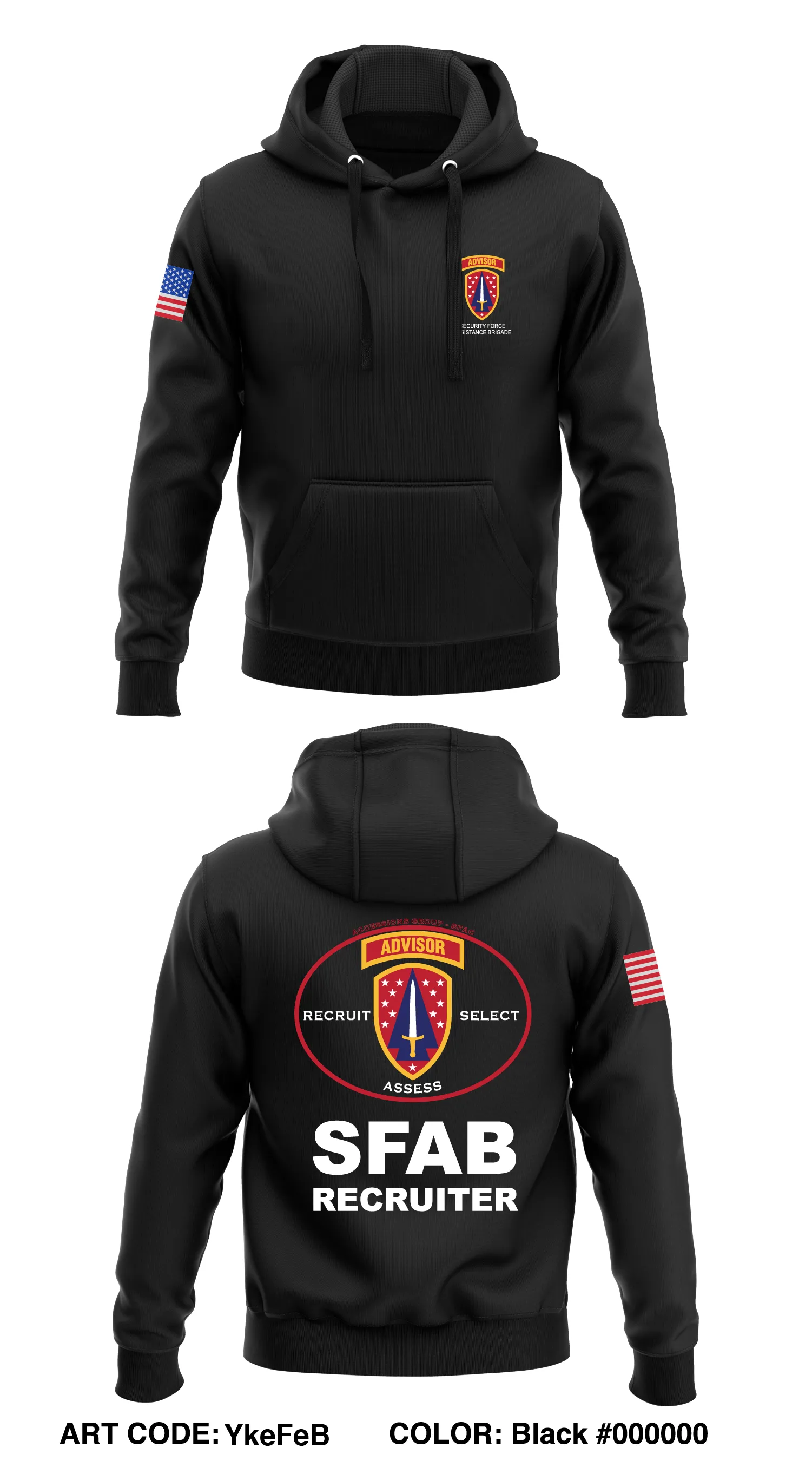 Accessions Group-SFAC Store 1  Core Men's Hooded Performance Sweatshirt - YkeFeB