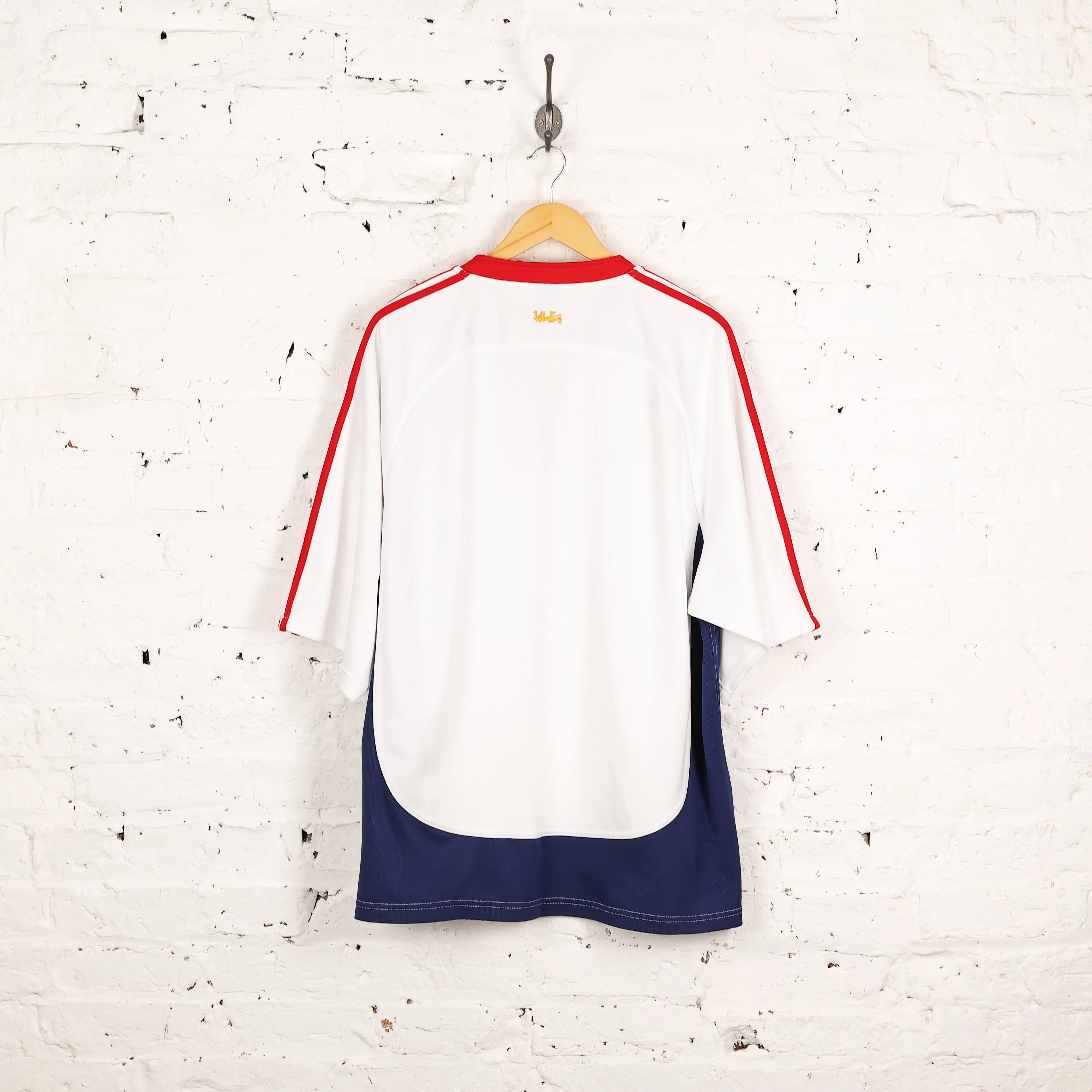 Adidas British and Irish Lions 2005 Away Rugby Shirt - White - XXL