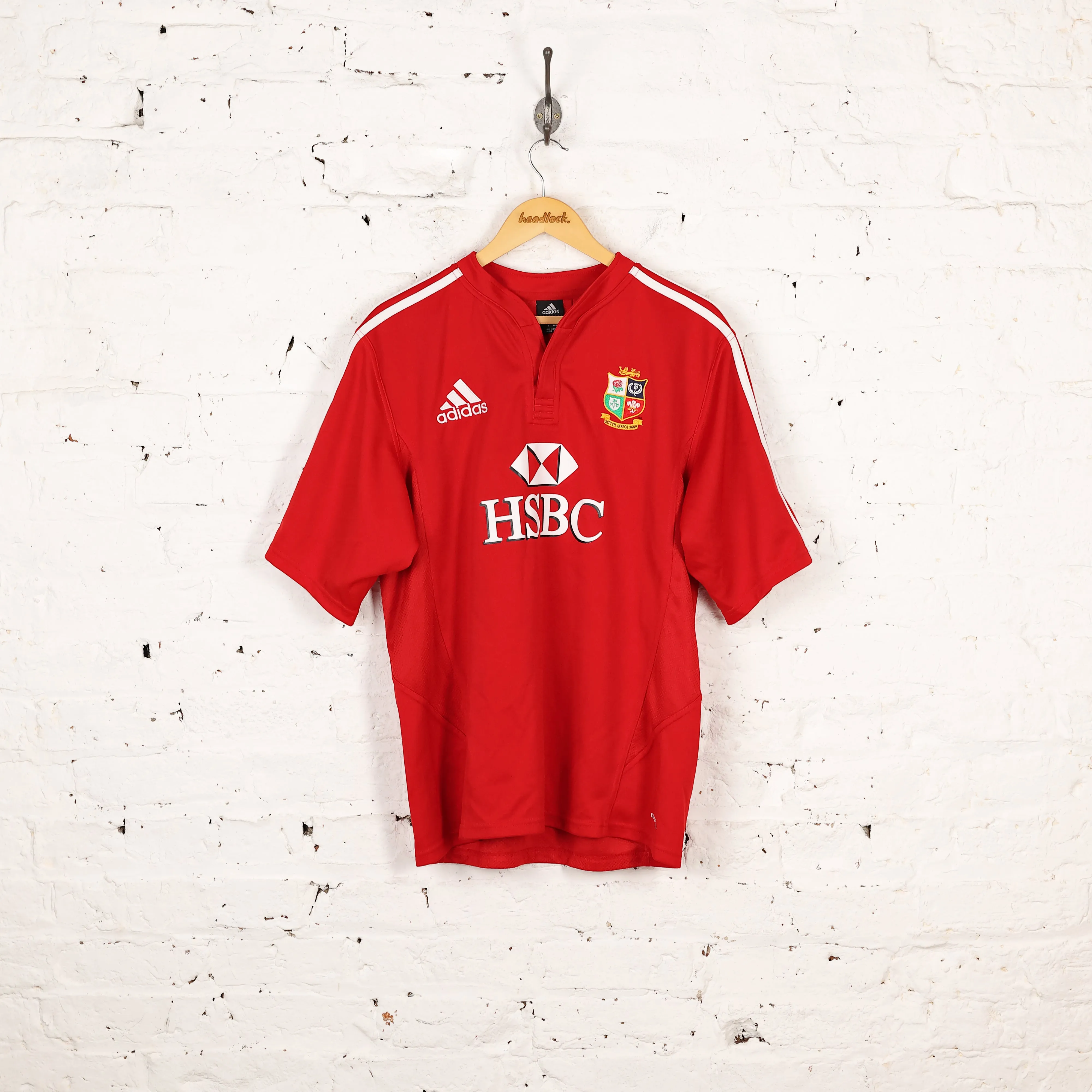Adidas British and Irish Lions 2009 Rugby Shirt - Red - 2009