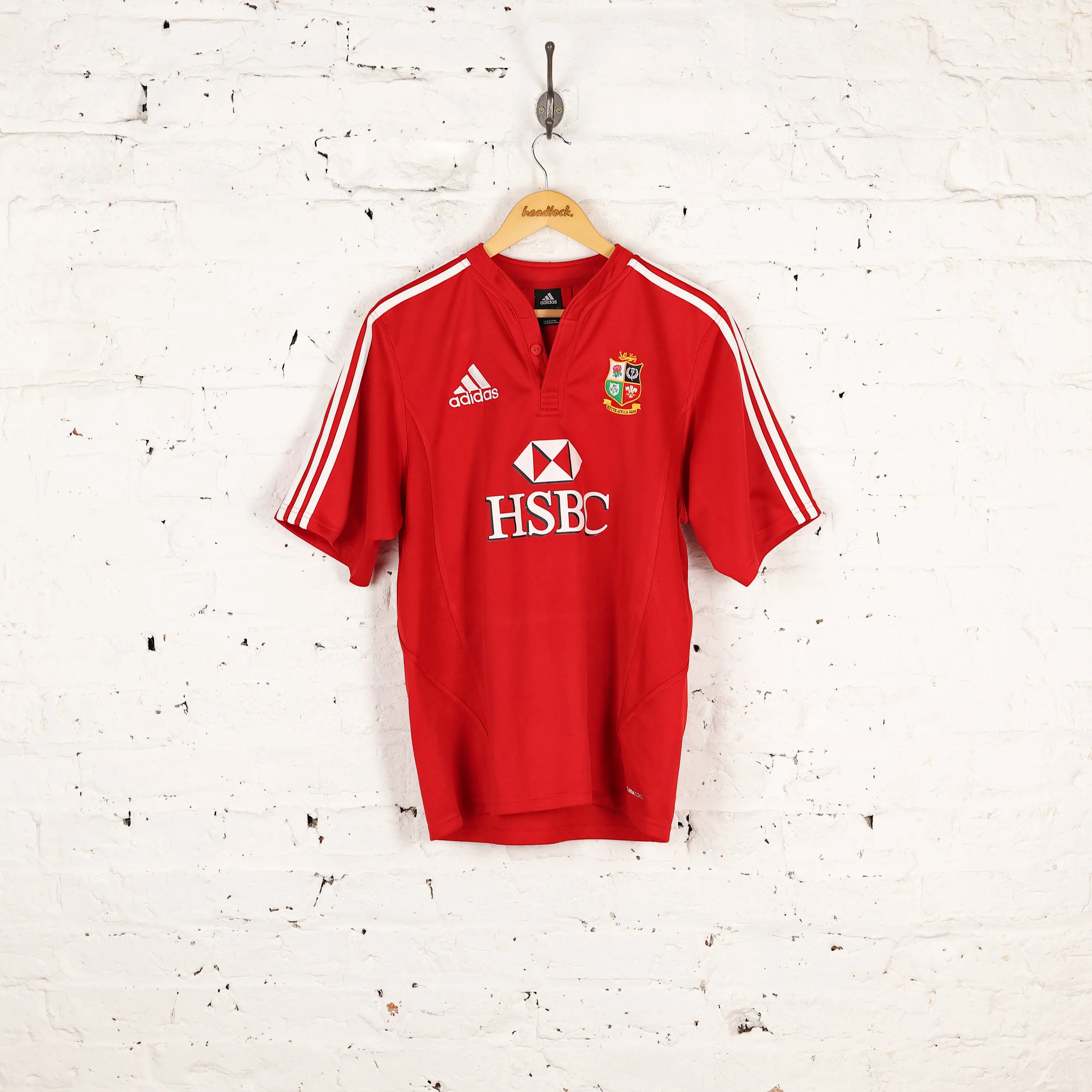 Adidas British and Irish Lions 2009 Rugby Shirt  - Red - M