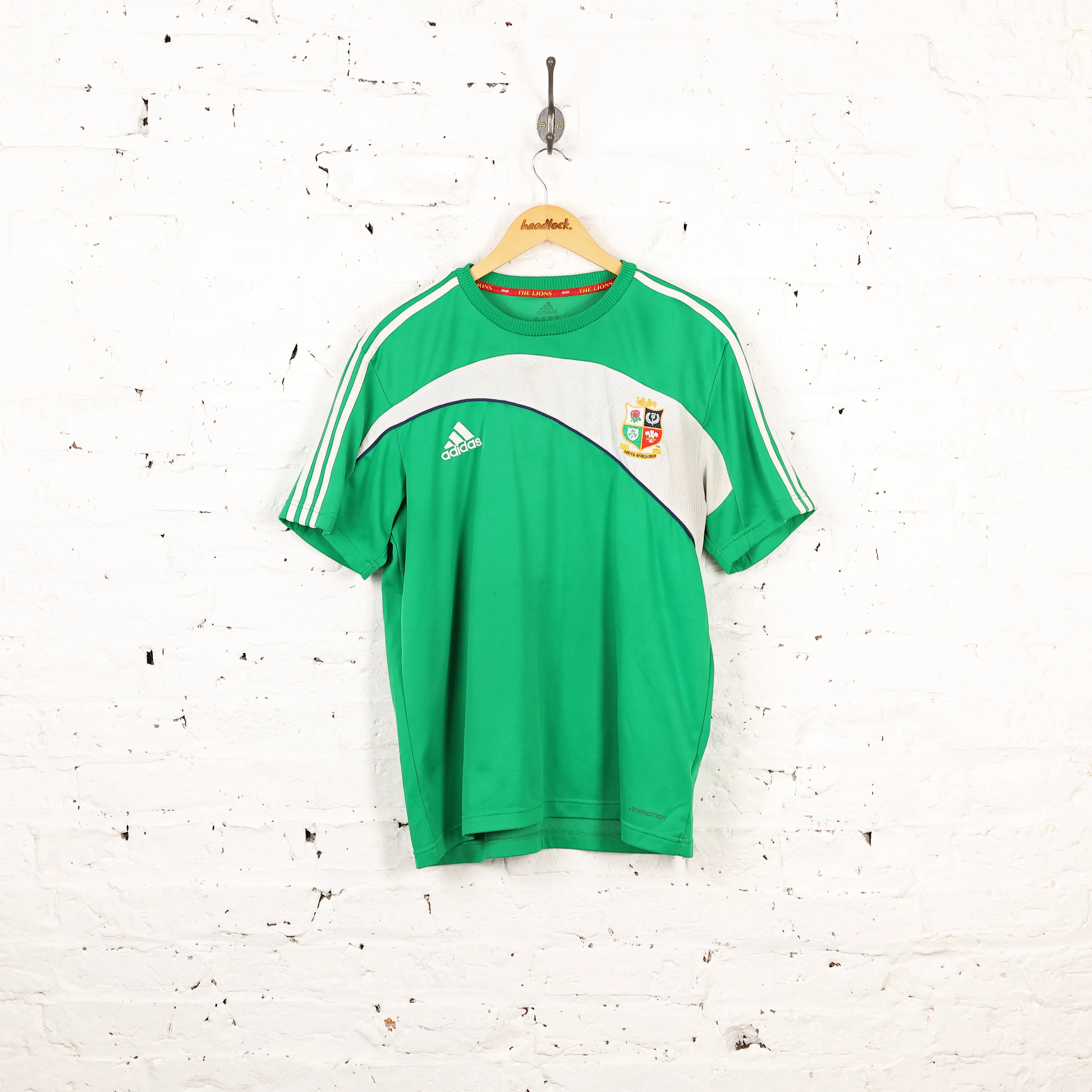 Adidas British and Irish Lions 2009 Rugby Training Shirt - Green - M
