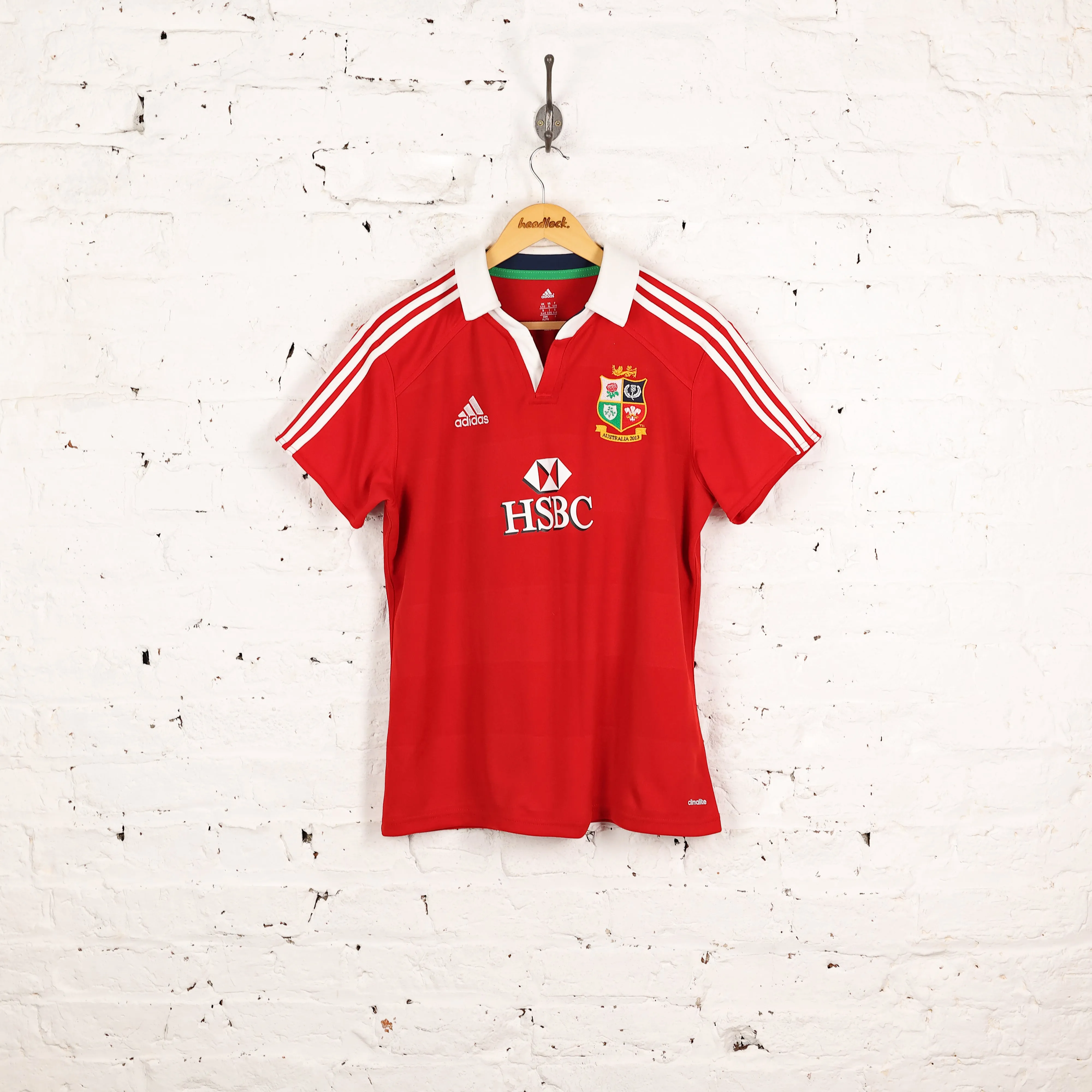 Adidas British and Irish Lions 2013 Rugby Shirt - Red - XL