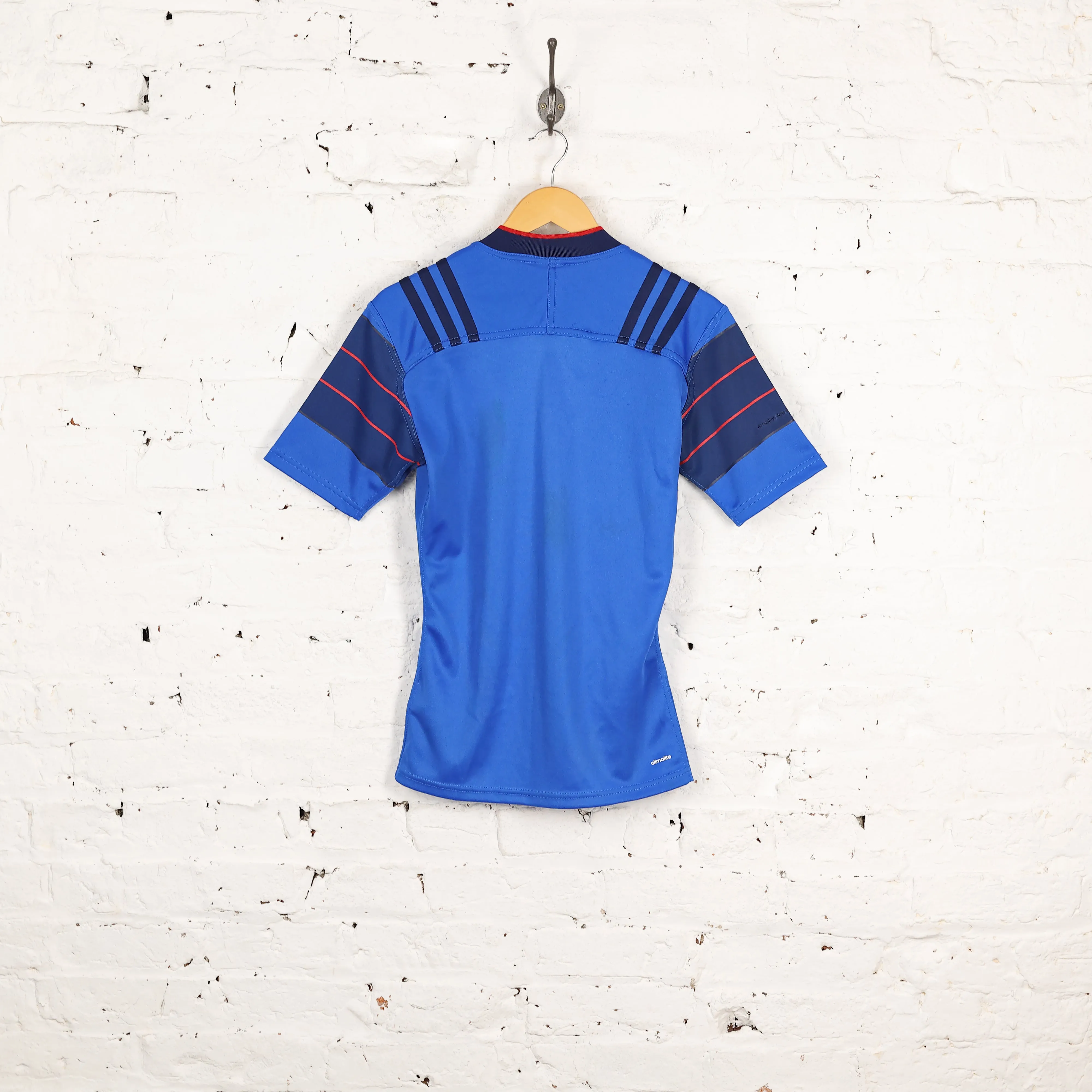 Adidas France Rugby Shirt - Blue - XS