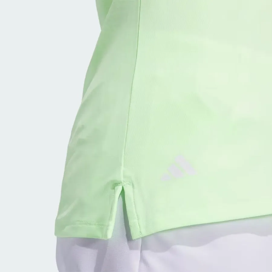 Adidas Ladies Ultimate365 Solid Sleeveless Polo Shirt