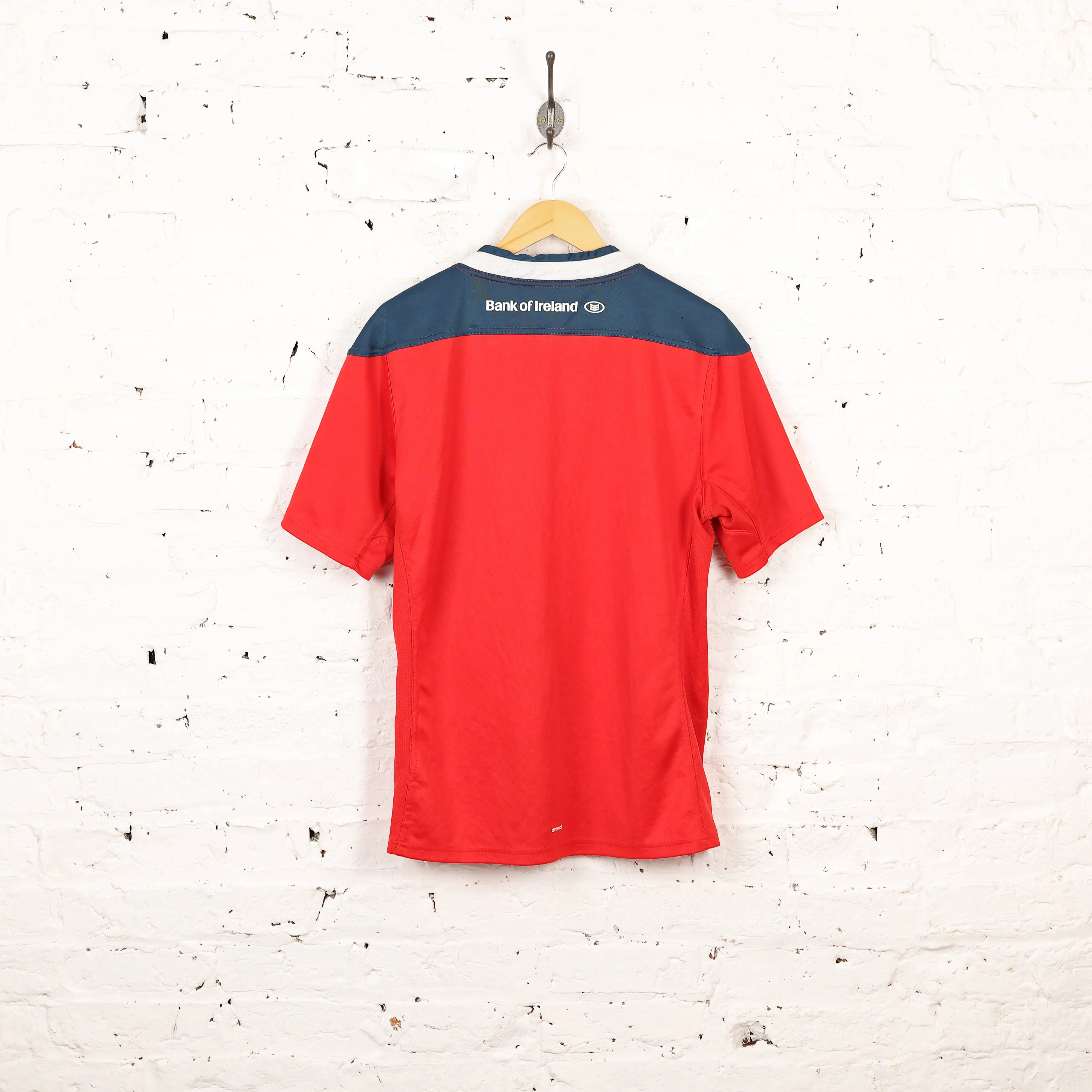 Adidas Munster Home Rugby Shirt - Red - L