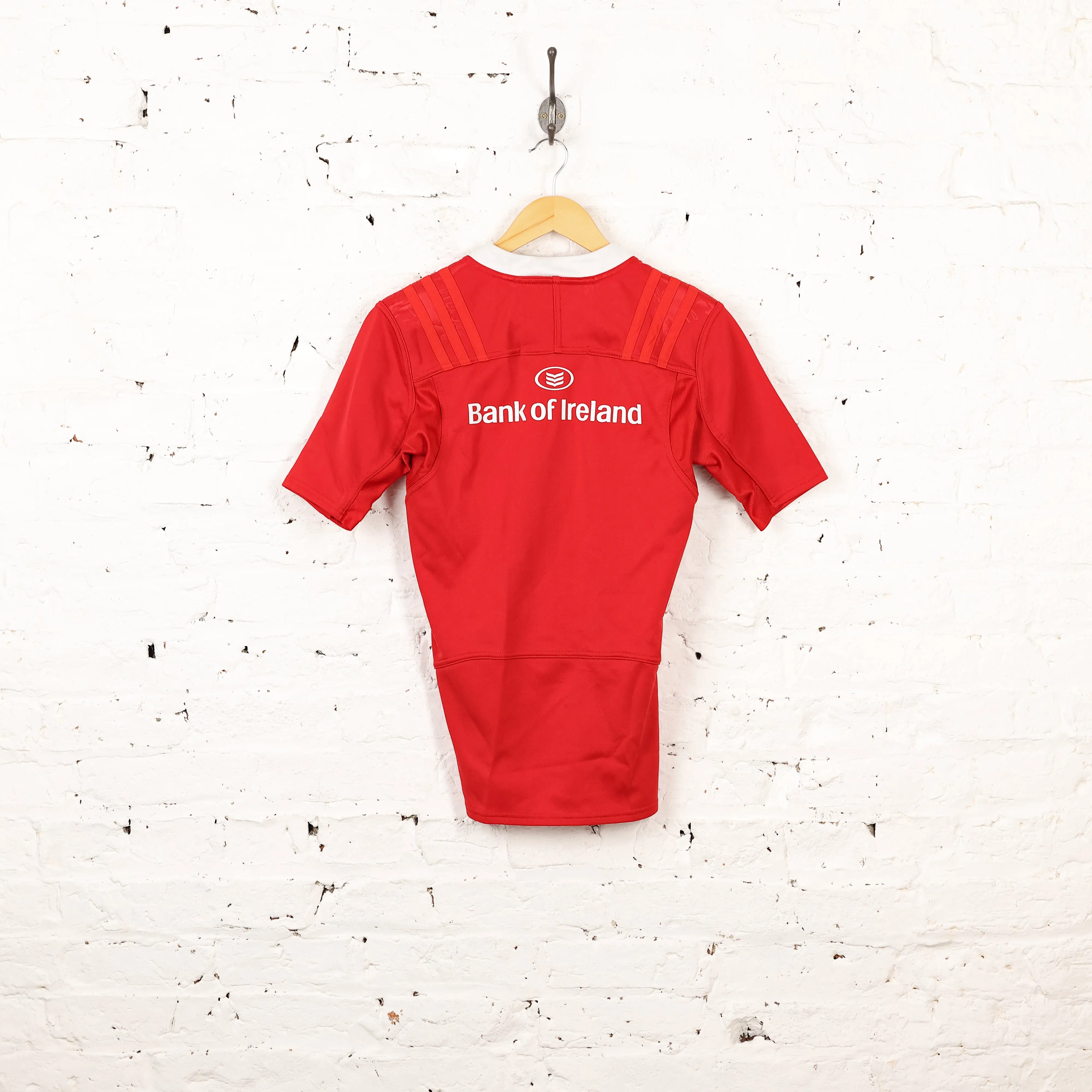 Adidas Munster Home Rugby Shirt - Red - XS