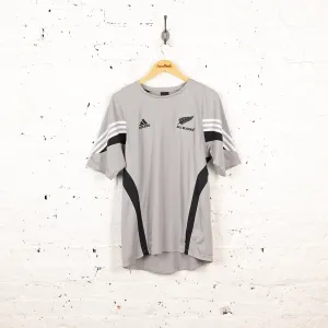 Adidas New Zealand Rugby Training Shirt - Grey - M