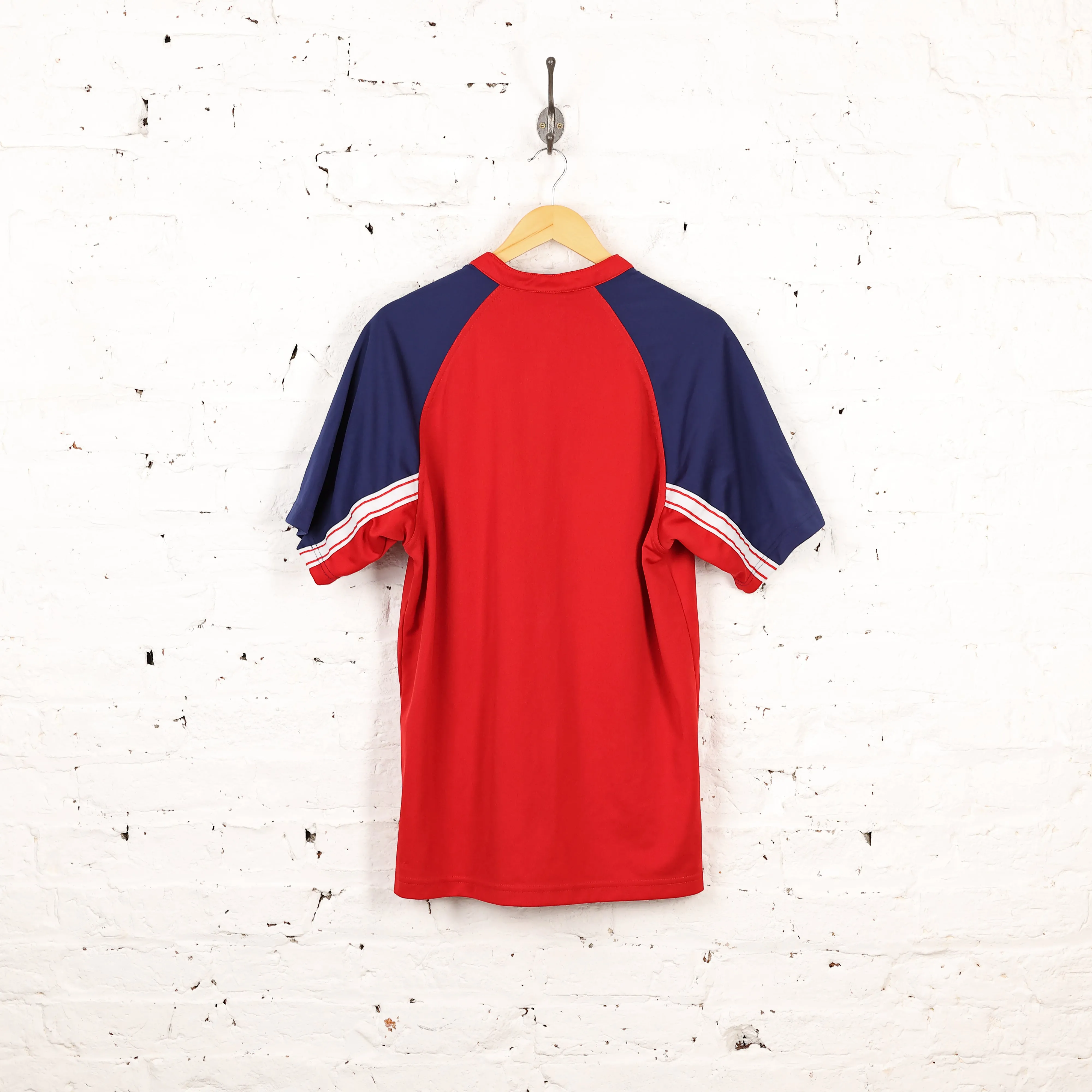 Adidas USA Rugby Shirt - Red - M