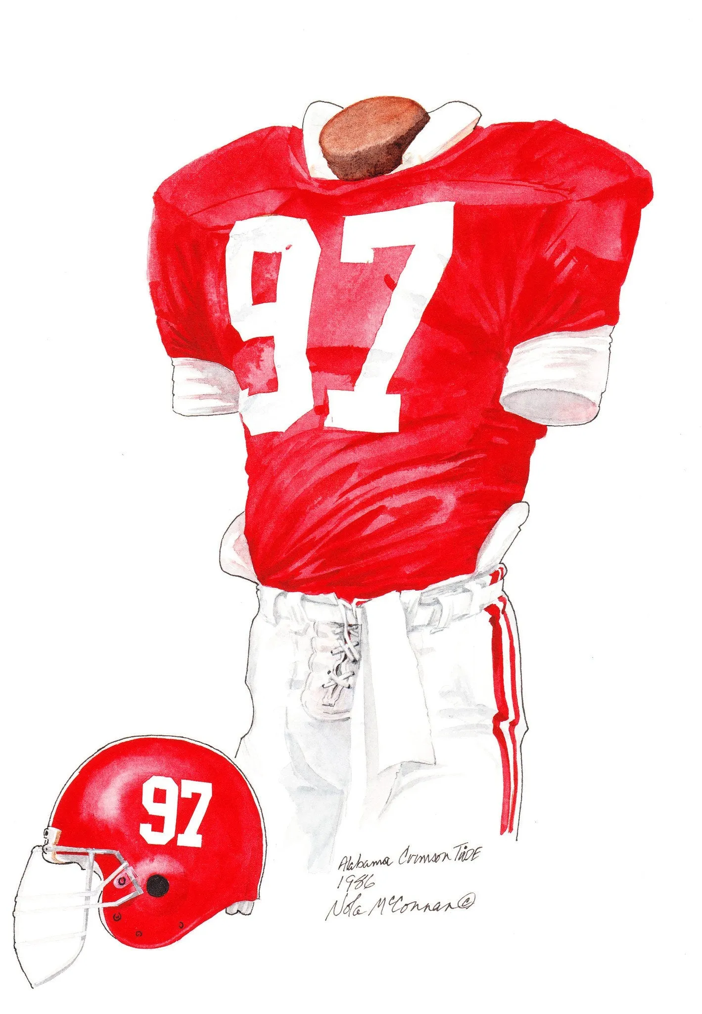 Alabama Crimson Tide 1986