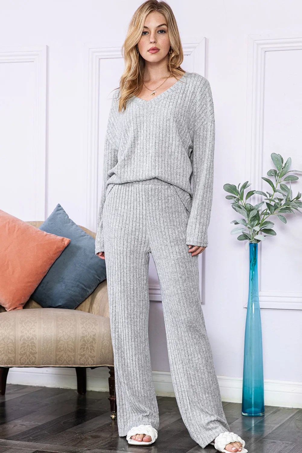 Alicia, Top & Pants Loungewear Set