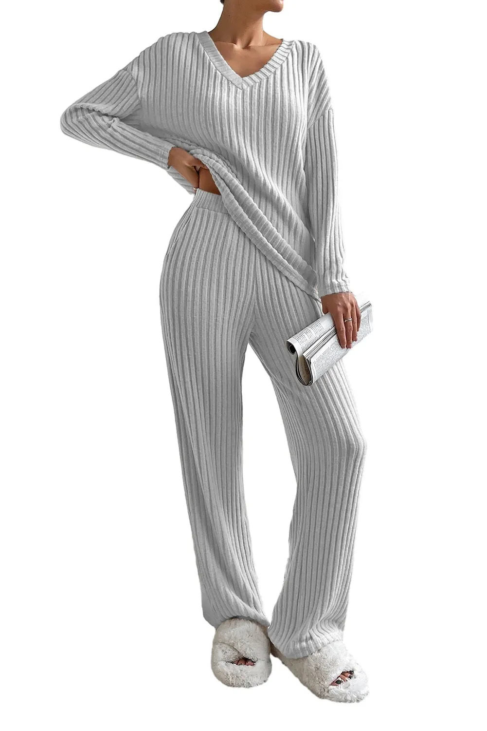 Alicia, Top & Pants Loungewear Set