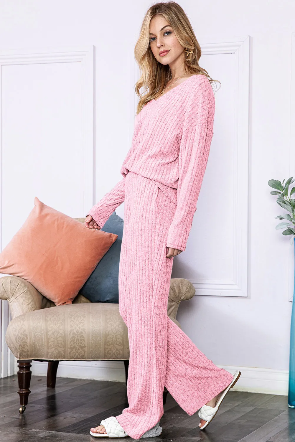 Alicia, Top & Pants Loungewear Set