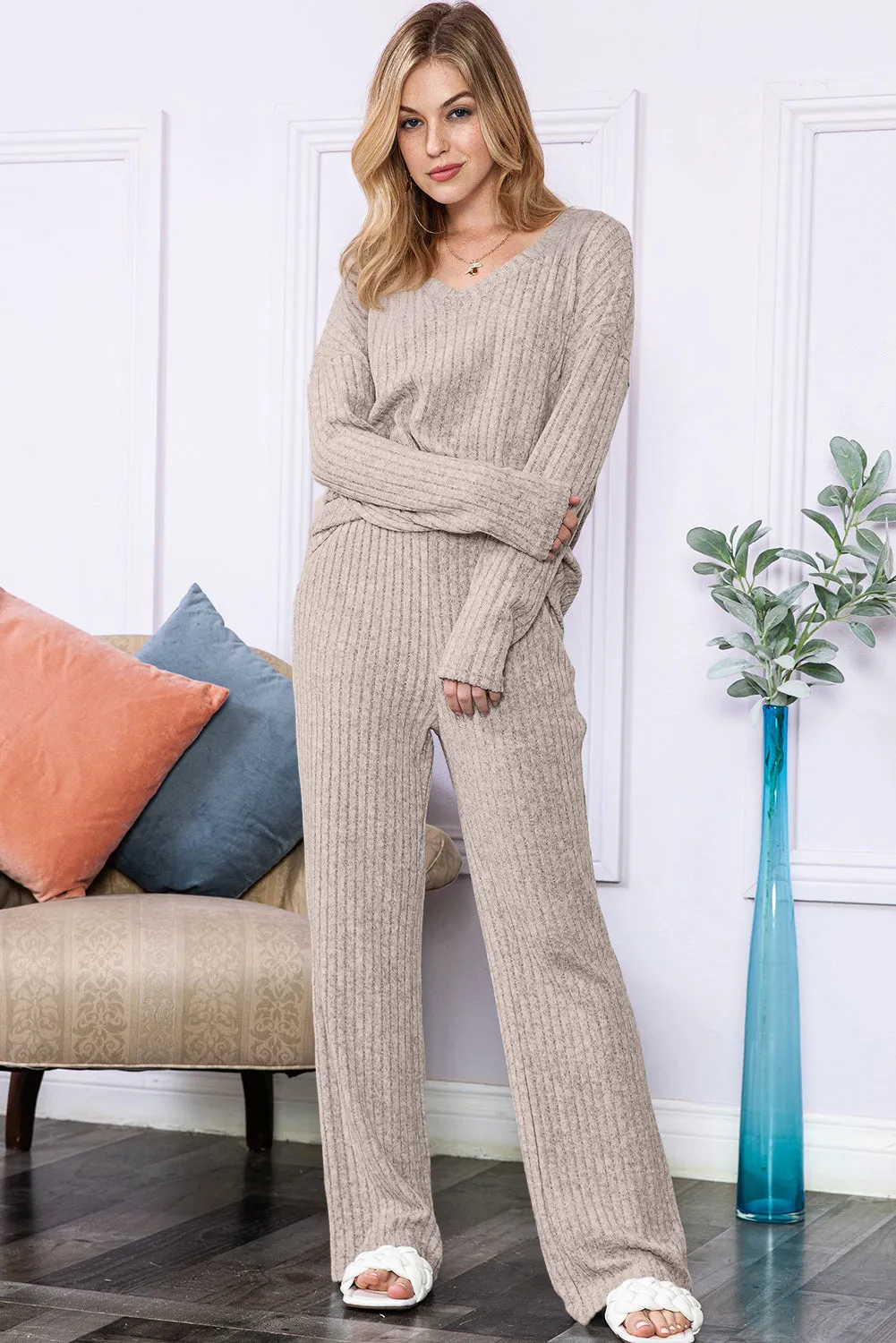 Alicia, Top & Pants Loungewear Set